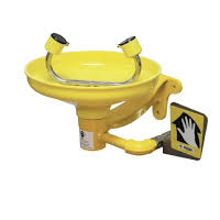Wall Mounted Eyewash with ABS Plastic Bowl